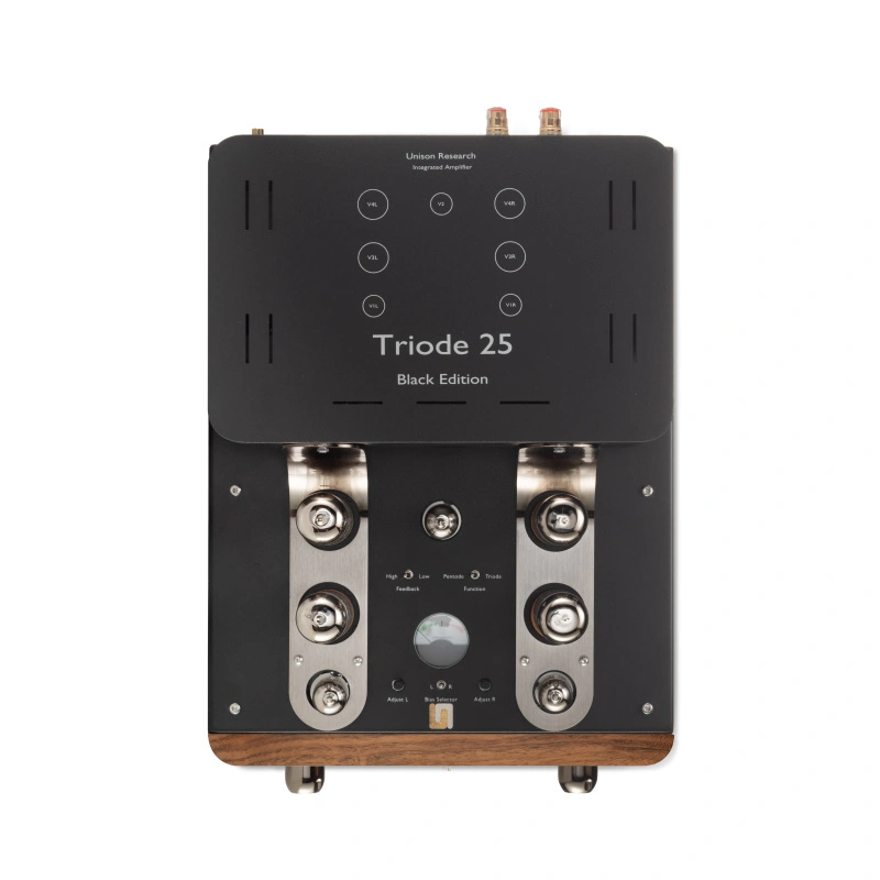 Unison Research Triode 25 USB/DAC  Black Edition Walnut