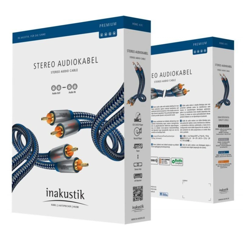 Inakustik Premium Audio Cable RCA 5 m (0040405)