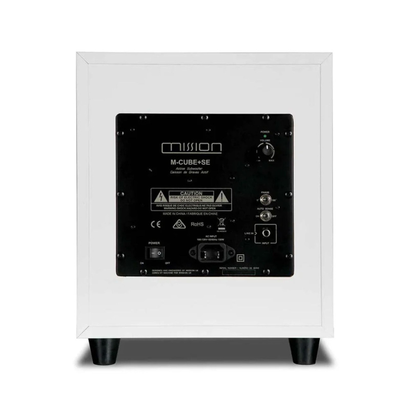 Mission M-Cube + SE 5.1 System white