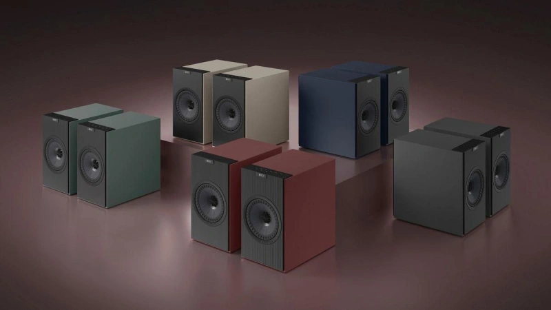 KEF CODA W Vintage burgundy