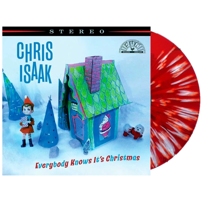 Everybody Knows It's Christmas (Cotton Candy Red & White Splatter Vinyl)