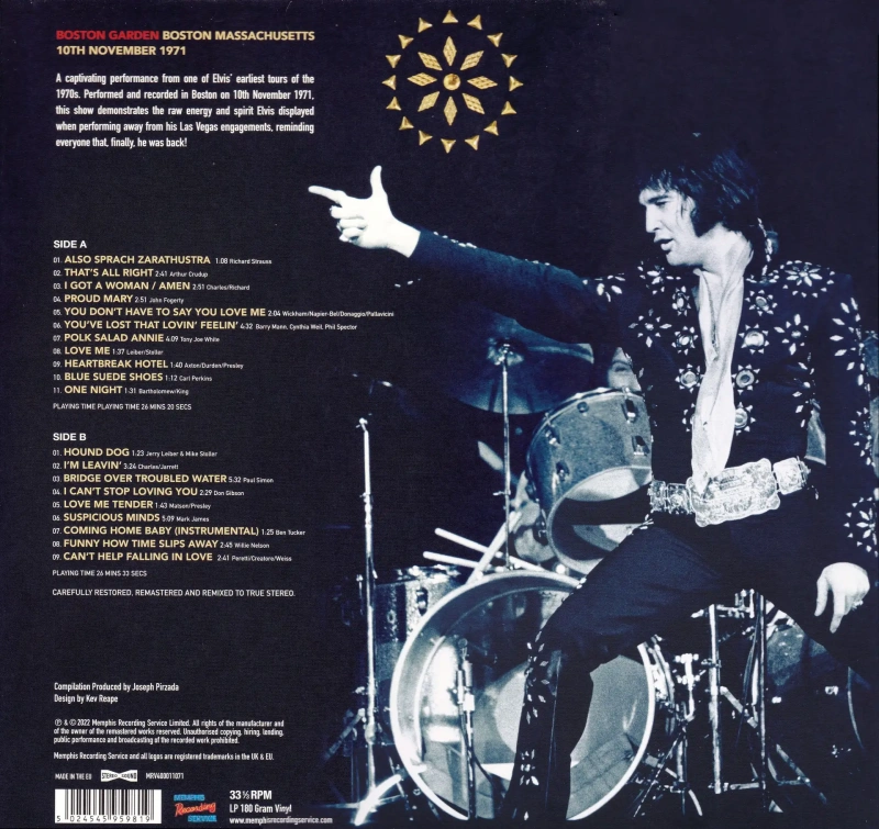 Like A Black Tornado: Live At Boston Garden 1971