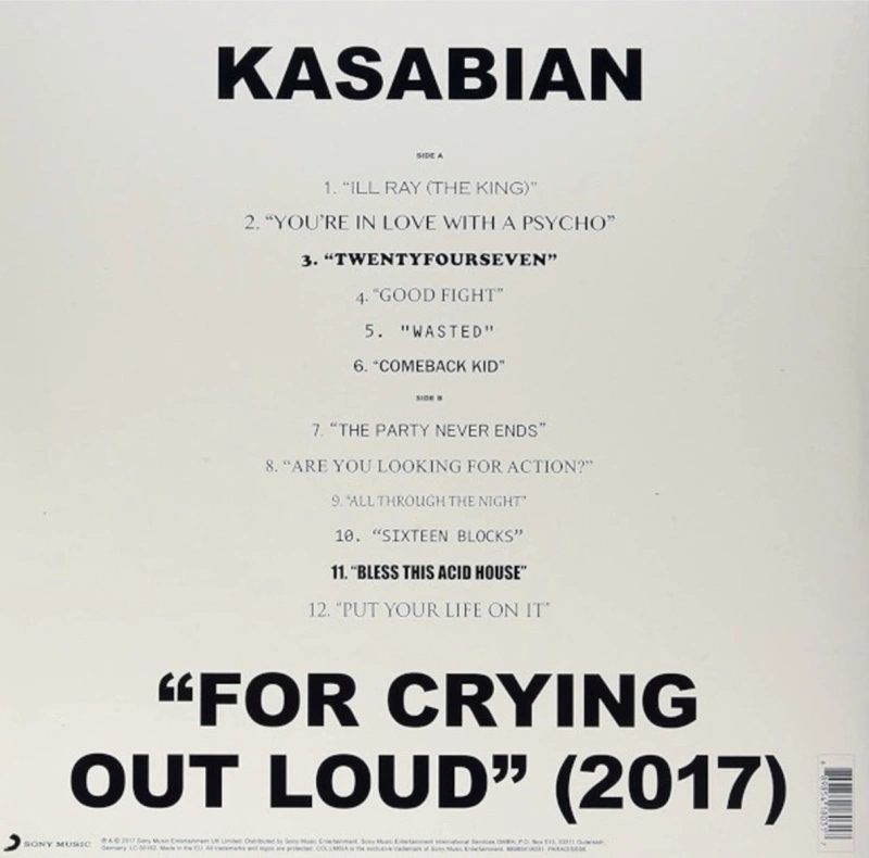 For Crying Out Loud
