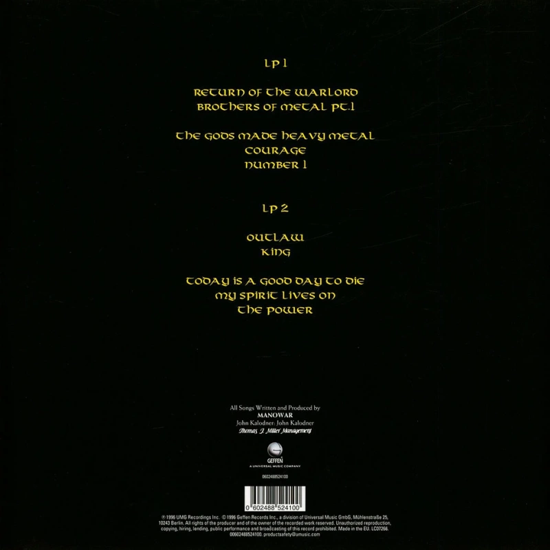 Louder Than Hell (30th Anniversary Red & Black Marbled Vinyl)