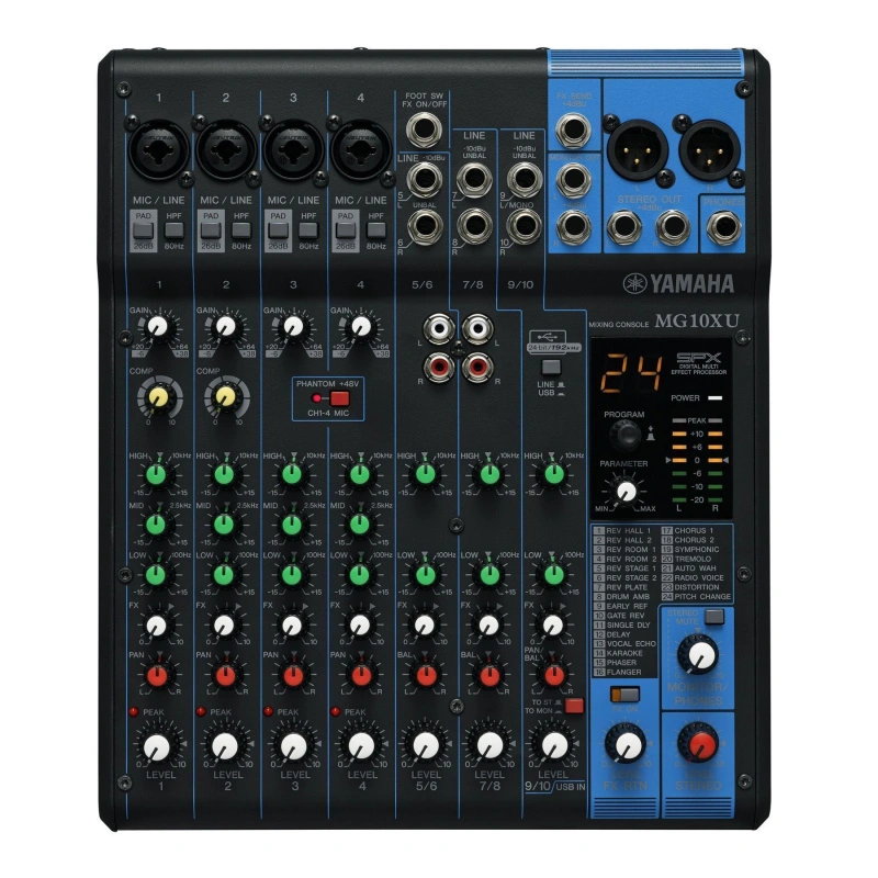 Аналоговый микшерный пульт Yamaha MG10XU