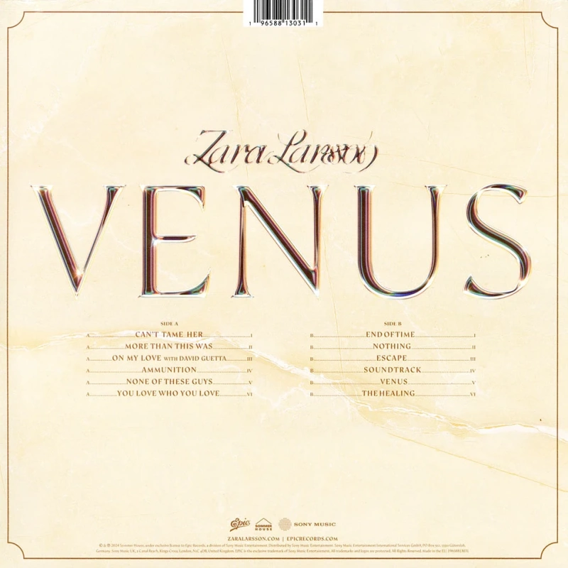 Venus (Red/Black Marbled Vinyl)