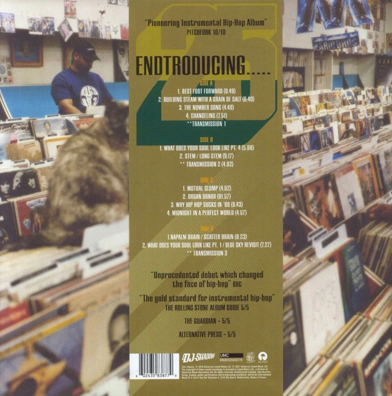 Endtroducing..... (25th Anniversary Half-Speed UK Edition)