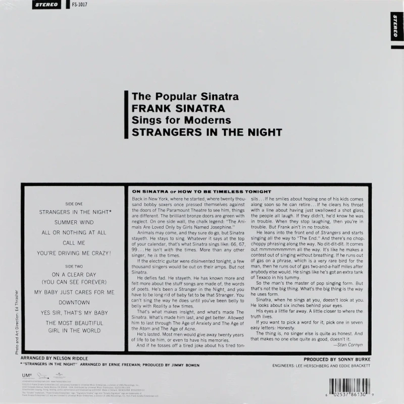Stangers In The Night