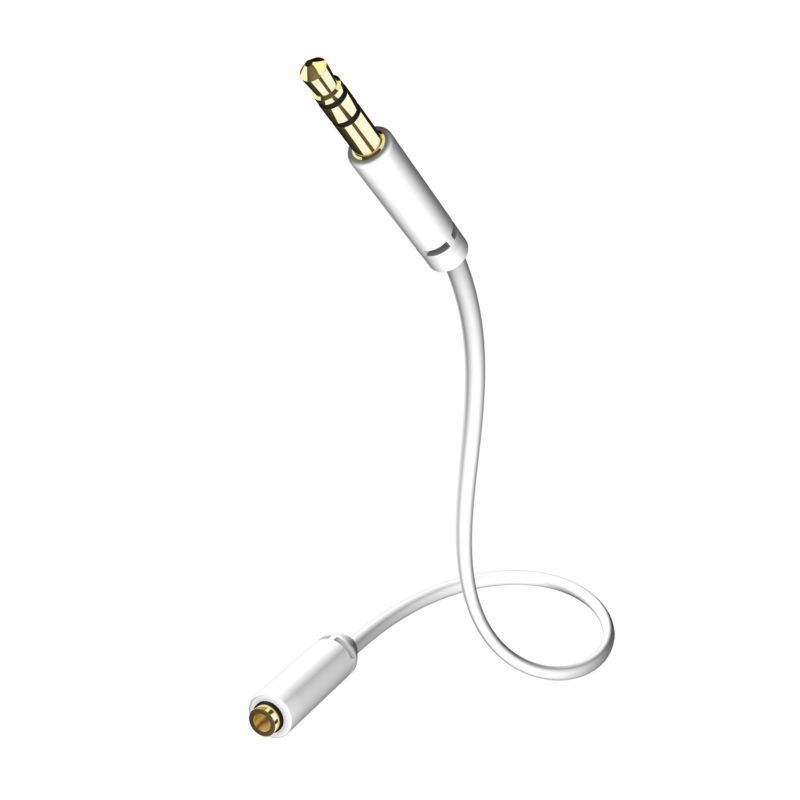 Inakustik Star MP3 Audio Cable 5 m (M-F) 3.5 mm Phone plug (m)3.5 Phone plug (F) (00310505)