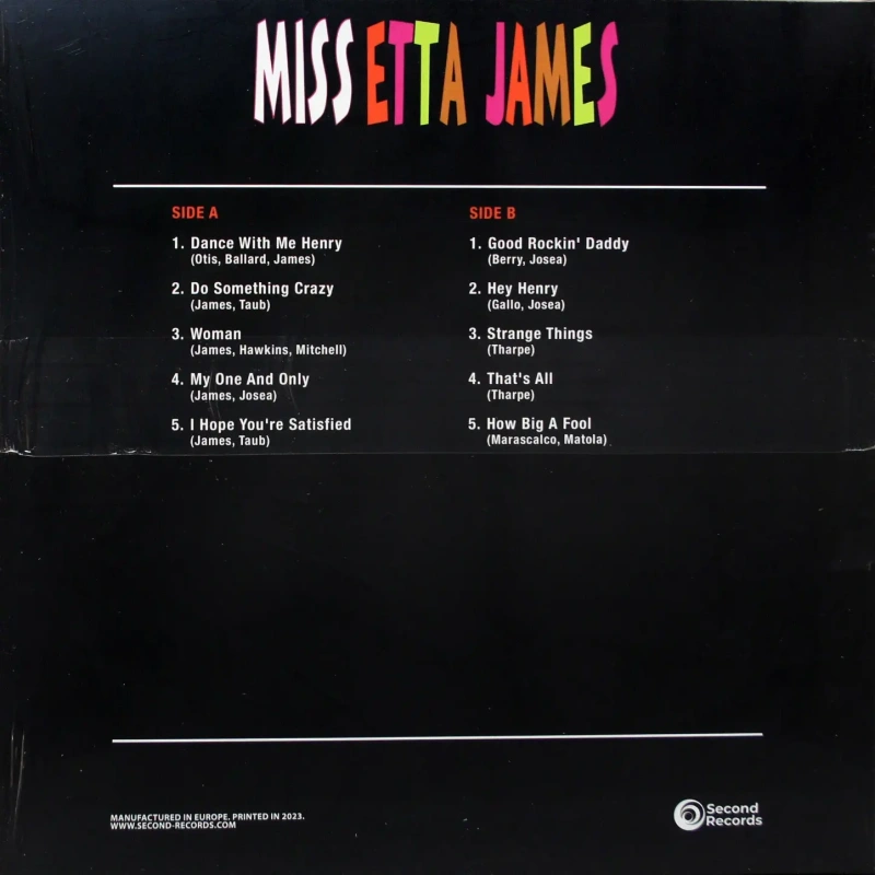 Miss Etta James
