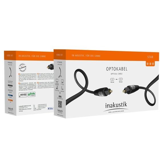 INAKUSTIK Star Optical Cable Toslink 3.0 m