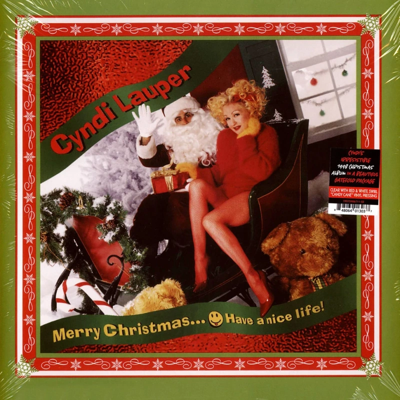 Merry Christmas... Have A Nice Life (Clear with Red & White Swirl Vinyl)