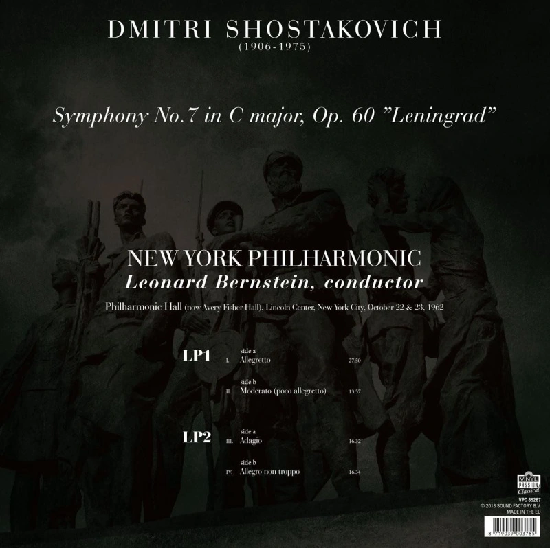 New York Philharmonic, Leonard Bernstein – Symphony No. 7 "Leningrad"