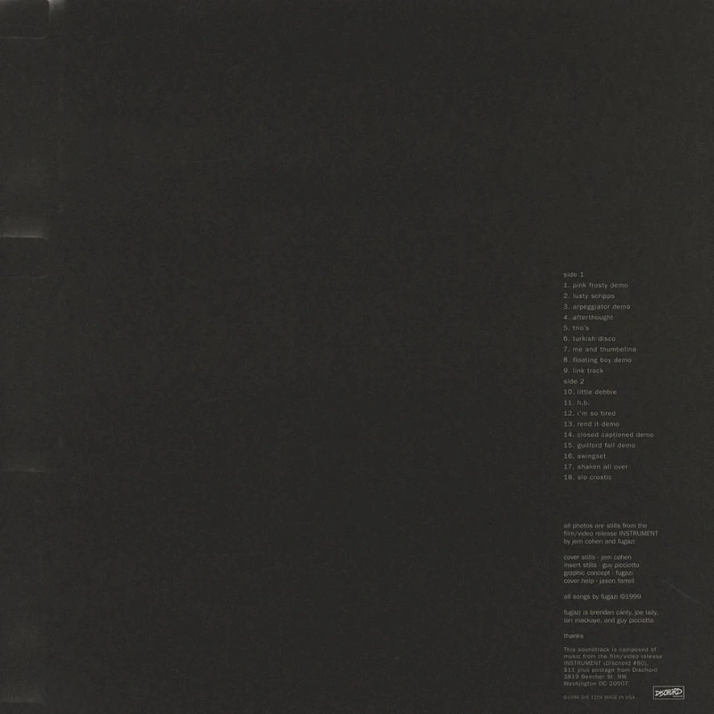 Instrument Soundtrack (Burgundy Red Vinyl)