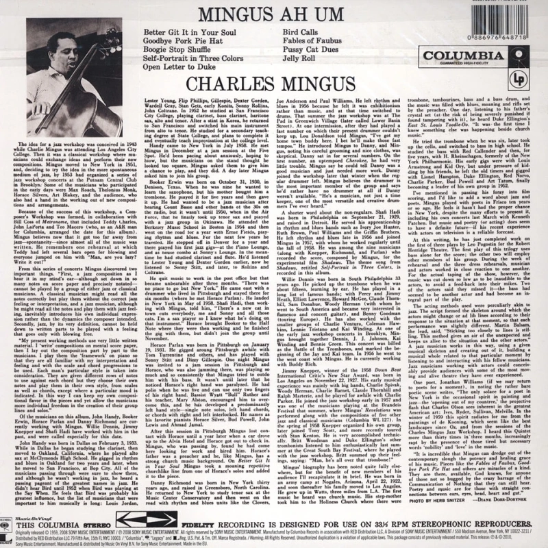 Mingus Ah Um (Audiophile Edition)
