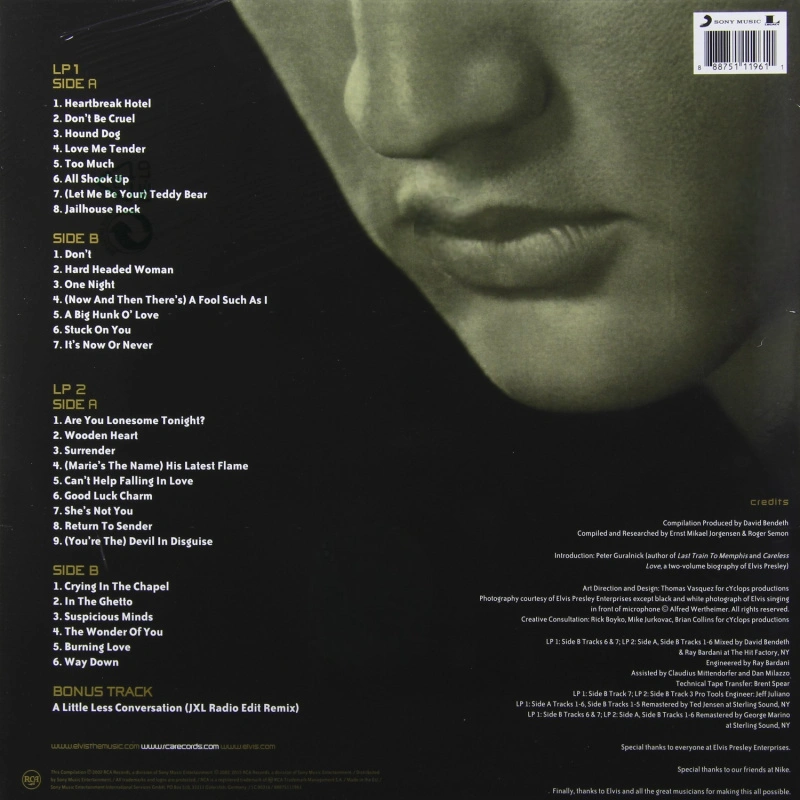 ELV1S: 30 #1 Hits