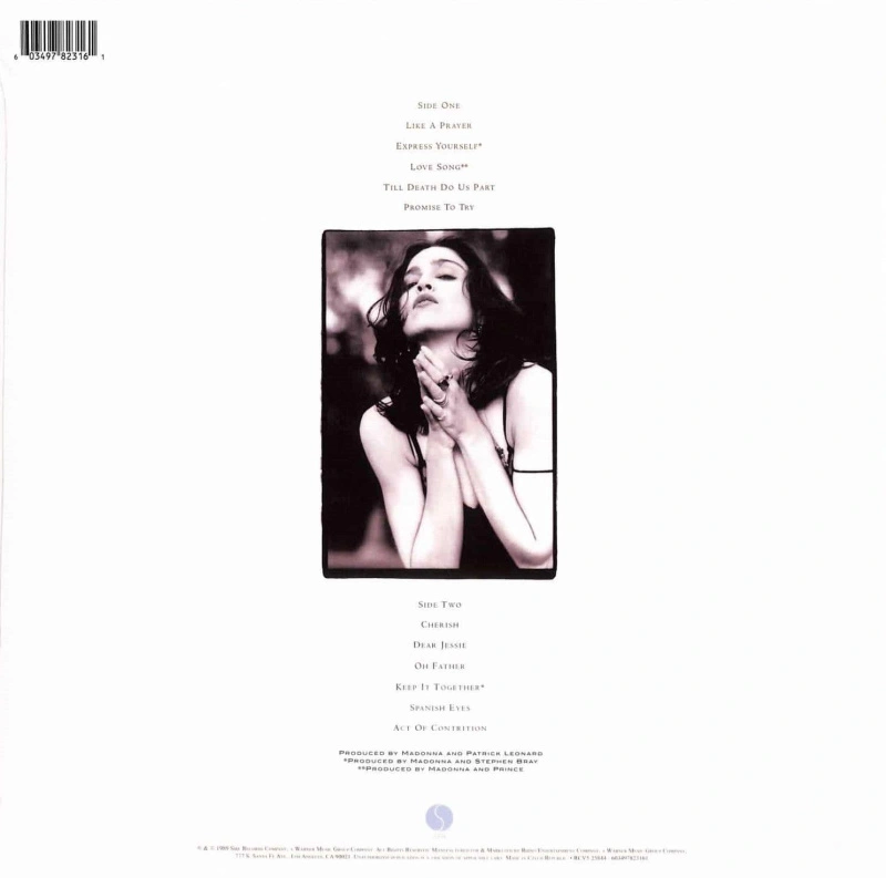 Like A Prayer (Silver Vinyl)