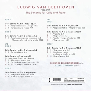 Leonard Elschenbroich, Alexei Grynyuk – Sonatas For Cello And Piano