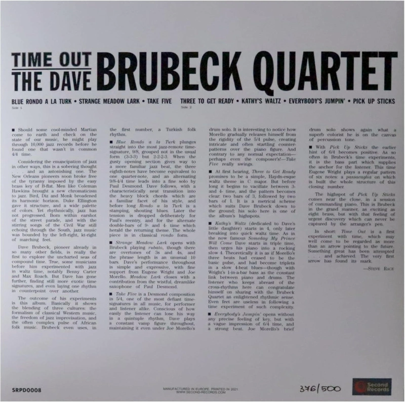 Time Out (Purple Vinyl)
