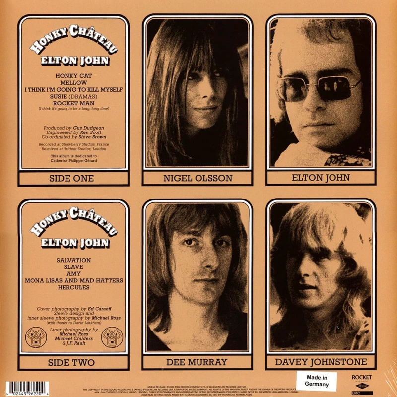 Honky Chateau (50th Anniversary Gold Vinyl)