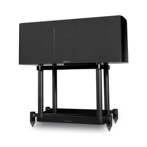 Wharfedale Elysian C + Stand Piano Black