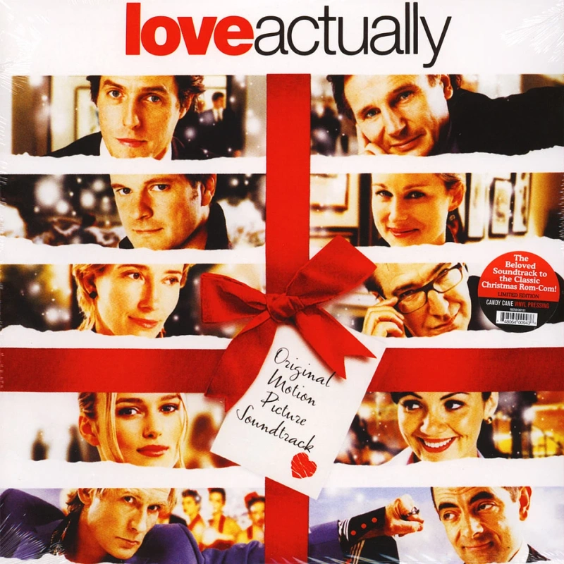 Love Actually (Original Motion Picture Soundtrack) (Candy Cane Pink & Red Swirl Vinyl)
