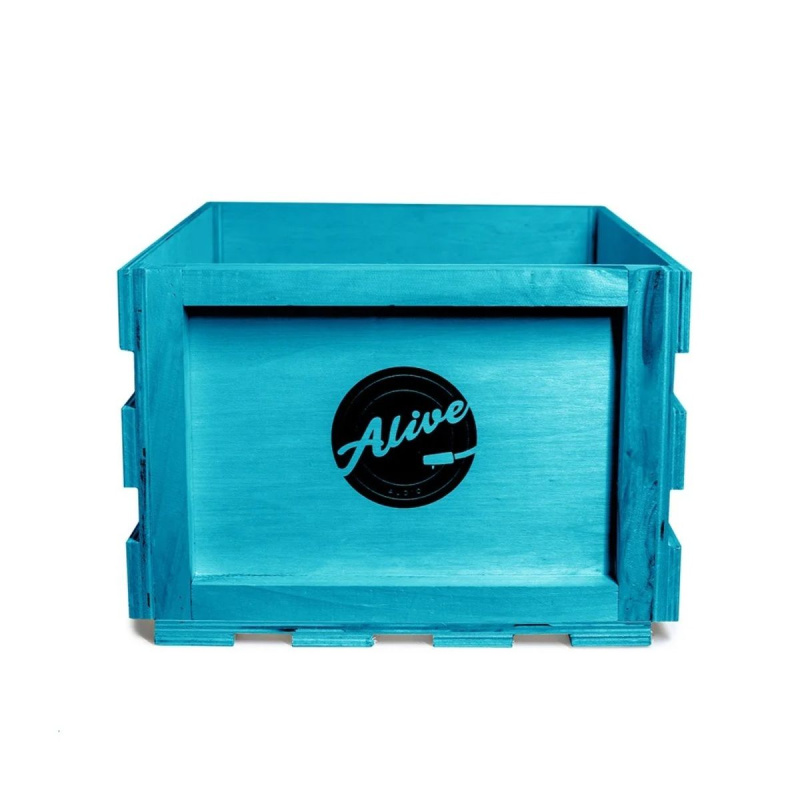 Ящик для 80 пластинок Alive Audio Nature BX-085 Blue