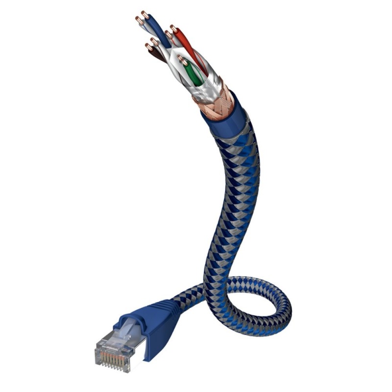 Inakustik Premium CAT6 Ethernet Cable 2.0 m SF-UTP AWG 23 (00480302)