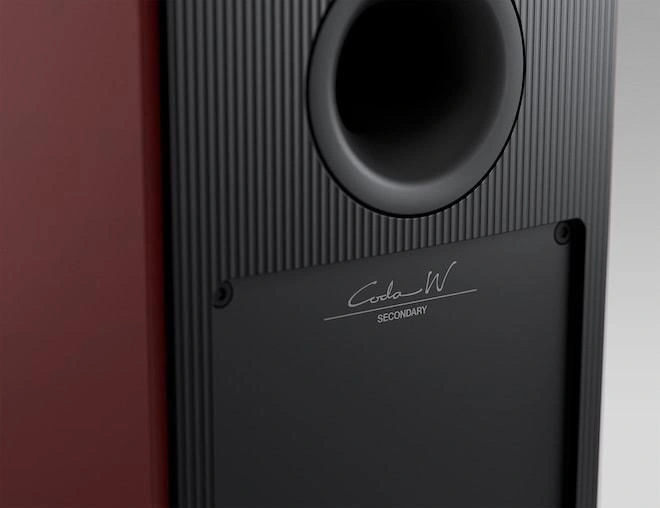 KEF CODA W Vintage burgundy