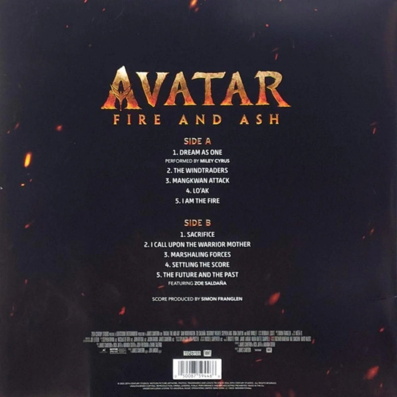 Avatar: Fire and Ash (Original Motion Picture Soundtrack)