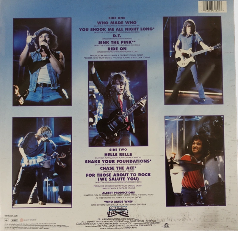 Who Made Who (50th Anniversary Special Edition Gold Vinyl) 