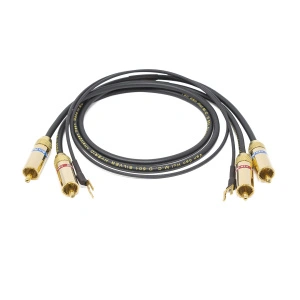 Van den Hul The D-501 Silver Hybrid Phono RCA-RCA 1.2m