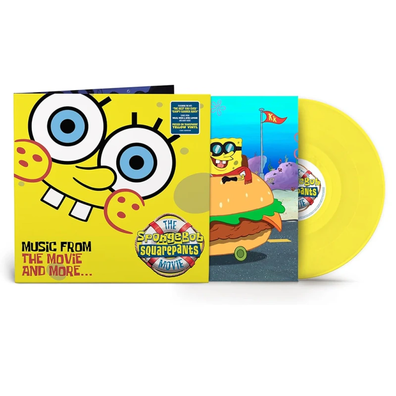 The Spongebob Squarepants Movie – Music From The Movie And More… (Yellow Transparent Vinyl)