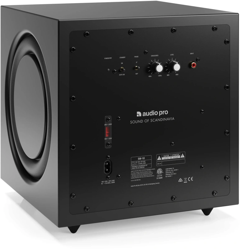 AUDIO PRO SW-10 Black