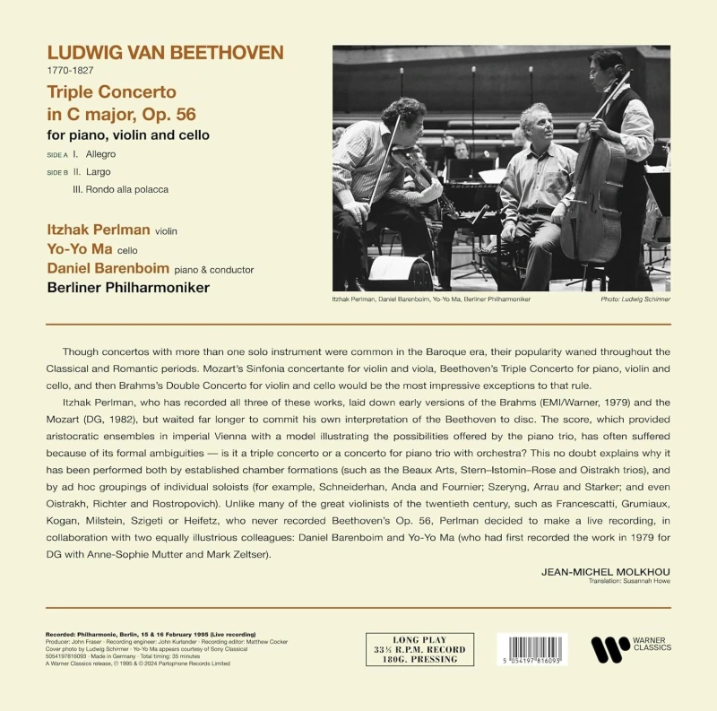 Beethoven: Triple Concerto