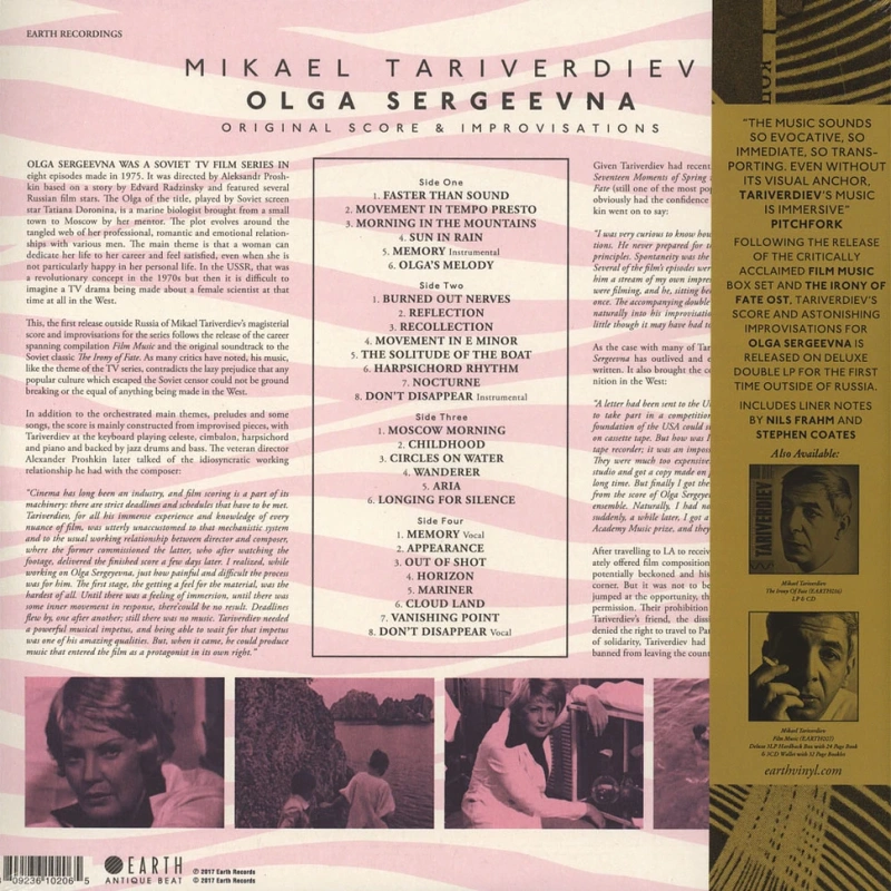 Olga Sergeevna (Original Score & Improvisations)