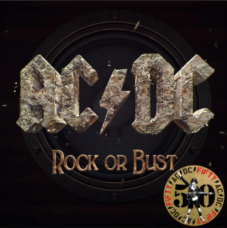 Rock Or Bust (50th Anniversary Special Edition Gold Vinyl) 