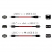 Nordost Red Dawn USB 2.0 Type C-B 0.3m
