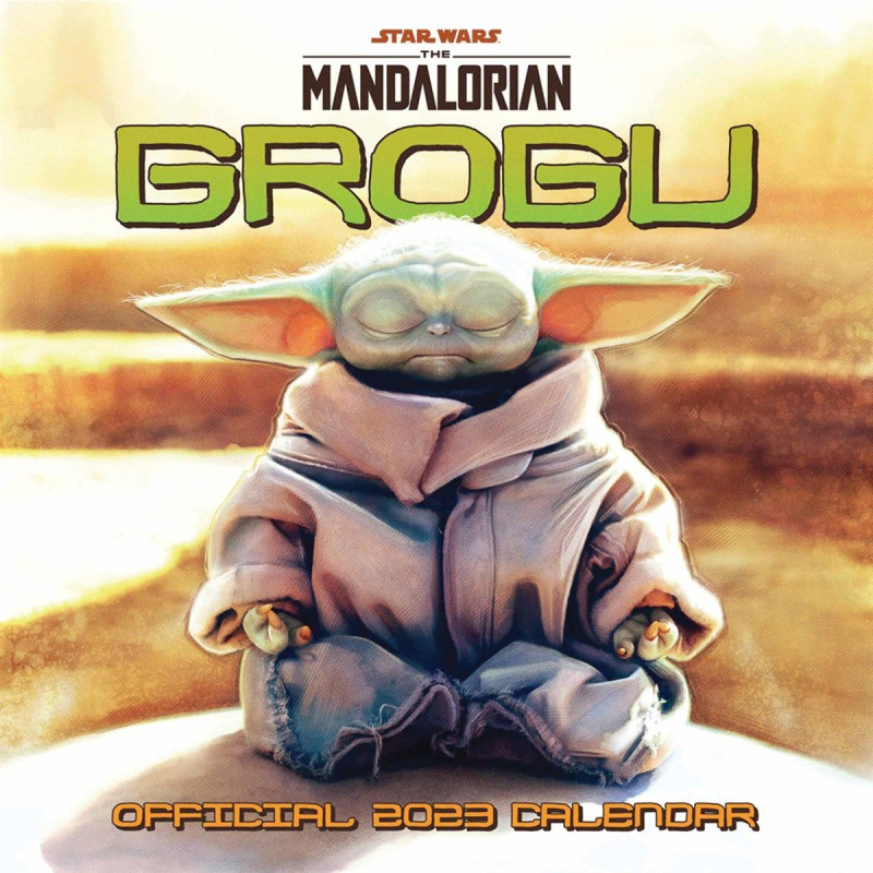 Star Wars, The Mandalorian, Grogu Official Calendar 2023