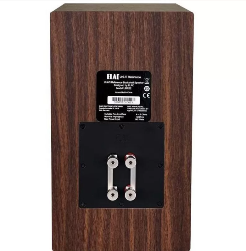 ELAC Uni-Fi Reference UBR62 Satin Black/Walnut