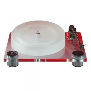 Scheu Analog Cello Maxi R202 Ortofon Super OM 10 Satin Red Acrylic