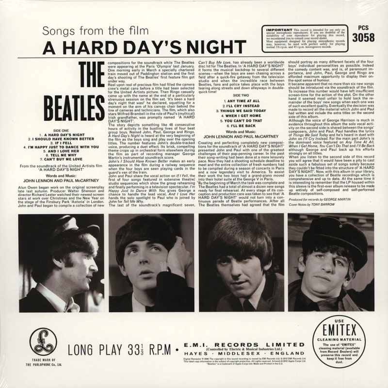 A Hard Day's Night