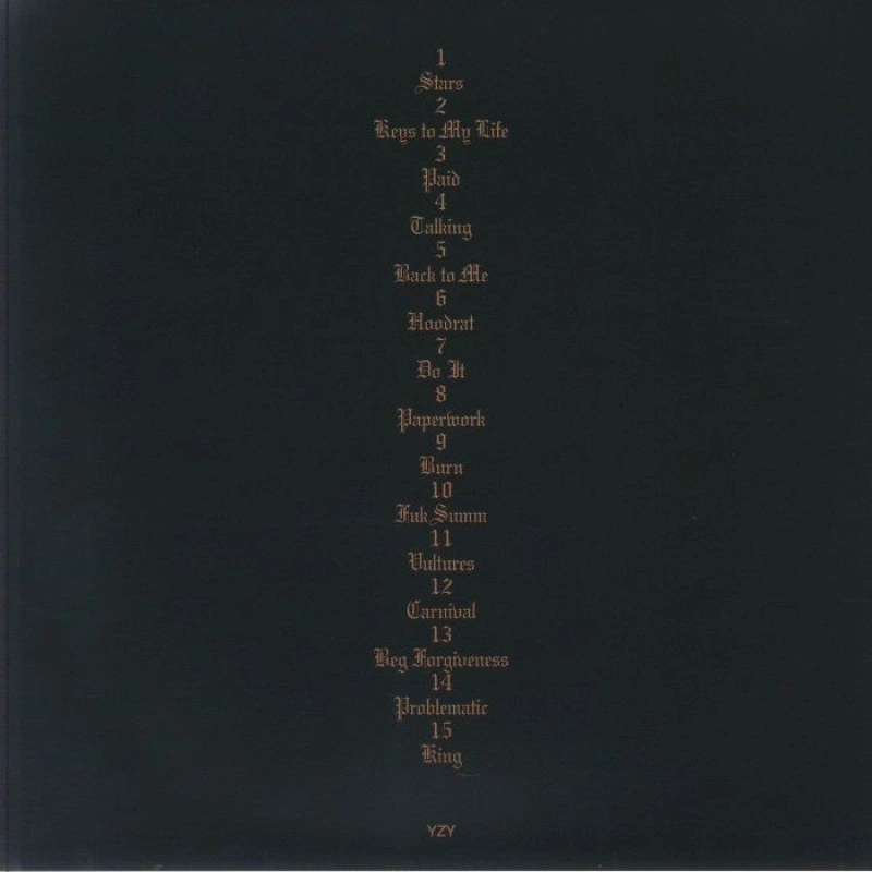 Vultures 1 (with Ty Dolla Sign) (Clear/Gold)