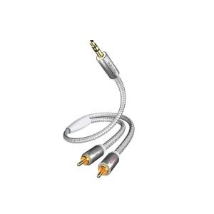 Inakustik Premium MP3, 3.5 mm 2RCA 3 m (00410003)