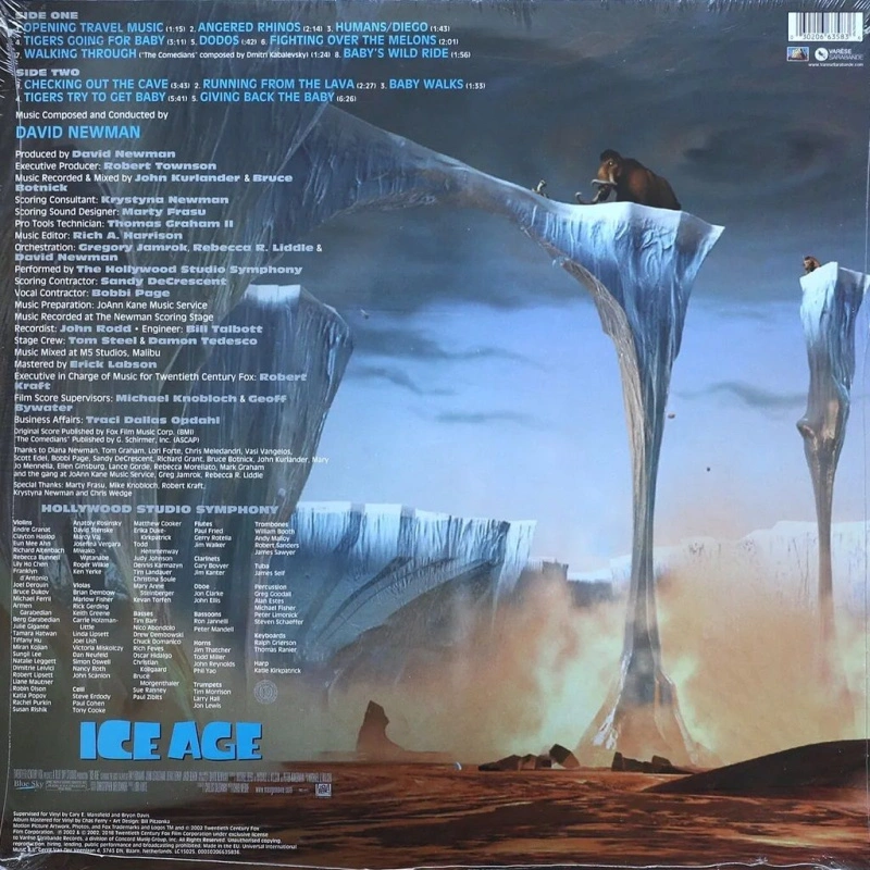 Ice Age (Original Motion Picture Soundtrack) (Picture Disc)