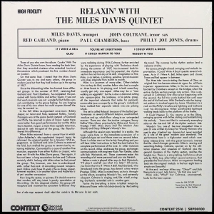 Relaxin With The Miles Davis Quintet (Mono)