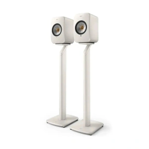 KEF S1 FLOOR STAND MIN WHITE