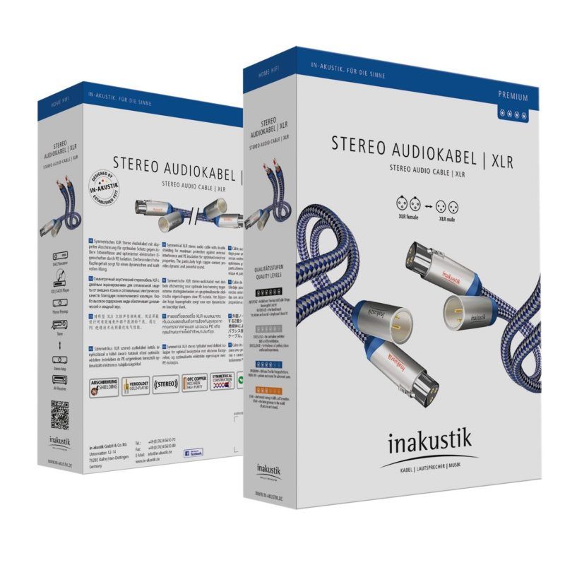 Inakustik Premium Audio Cable XLR 3.0 m (0040503)
