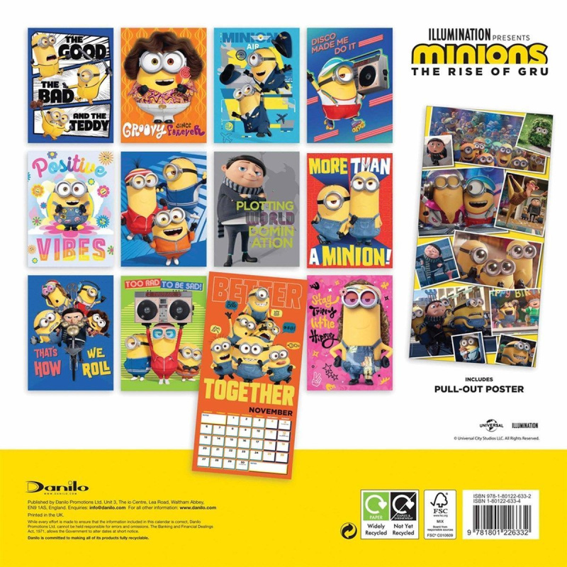 Minions 2023 Calendar