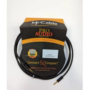 MrCable AIJM-01.5-P26-X-B Jack 3.5 stereo штекер > Jack 3.5 stereo штекер 1.5м